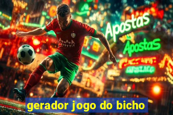 gerador jogo do bicho